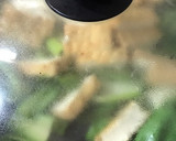 簡単 放置！チンゲン菜と厚揚げの炒め物作り方6写真