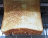 ピザ風しらすとねぎのオリーブ油トースト作り方6写真