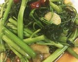 本場タイの味☆空芯菜炒め♪作り方5写真