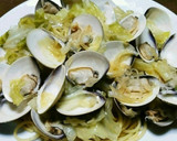 はまぐりの酒蒸し♪春キャベツと一緒に☆作り方9写真