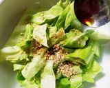 ザクザクキャベツのゴマおかか✿作り方1写真