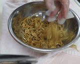 【鉄カルシウム補給】切干大根ゴマ酢炒め作り方1写真