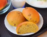 朝食用＊HBお任せクルミ入りかぼちゃパン作り方10写真