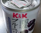 バナナブルーベリーミルク作り方2写真