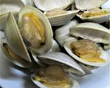 ホンビノス貝をトマトソースでオーブン焼き作り方3写真