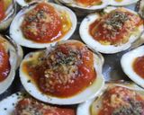 ホンビノス貝をトマトソースでオーブン焼き作り方7写真