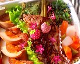 味噌豚ロースと味玉★玄米★秋弁当作り方4写真