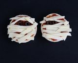 簡単ミイラのピザトーストを４つの材料で作り方4写真