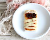 簡単ミイラのピザトーストを４つの材料で作り方5写真