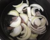 簡単＊ベーコン玉ねぎ卵のコンソメスープ＊作り方1写真