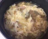 簡単＊ベーコン玉ねぎ卵のコンソメスープ＊作り方2写真