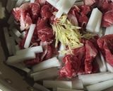 牛肉と大根の醤油炒め作り方3写真