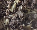 牛肉と大根の醤油炒め作り方4写真