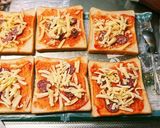 時短朝ごはん！簡単ピザトースト風☆作り方5写真