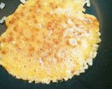 納豆しらす炒飯（チーズと海苔のっけ）作り方2写真