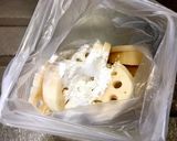 フライパンで♫蓮根のはさみ揚げ♫作り方4写真