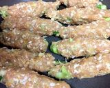 オクラのカレー風味ロールバーグ作り方6写真