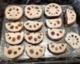 フライパンで♫蓮根のはさみ揚げ♫作り方6写真