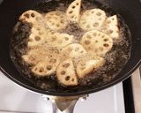 フライパンで♫蓮根のはさみ揚げ♫作り方8写真