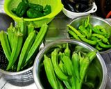 ☆夏野菜の素揚げ☆作り方1写真