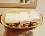 バナナチョコの幸せマシュマログラタン♪作り方1写真