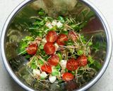 そばの芽とツナの、オイスーサラダ作り方3写真
