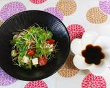そばの芽とツナの、オイスーサラダ作り方4写真