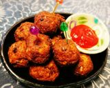 デパ地下風♪蓮根たっぷり肉団子作り方18写真