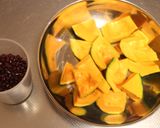 小豆とカボチャの煮物★いとこ煮作り方1写真