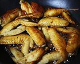 揚げない、焼くだけ。甘辛手羽先！作り方3写真