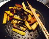 少ない油で！揚げ焼きおいしい大学芋作り方6写真