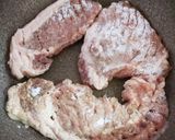 豚肉のみぞれバルサミコ酢作り方5写真