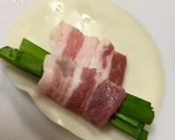 豚肉の、くるくる焼き~( ´ ▽ ` )作り方1写真
