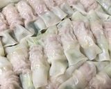 豚肉の、くるくる焼き~( ´ ▽ ` )作り方3写真