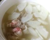 冬瓜と豚肉の味噌汁作り方3写真