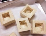 可愛い〜♡ひまわりの揚げ出し豆腐だよ作り方1写真