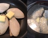 噛むほど旨い♡白貝のバターポン酢酒蒸し作り方3写真