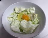キャベツと卵の温野菜サラダ作り方2写真