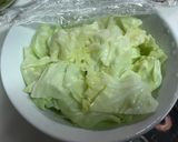 キャベツと卵の温野菜サラダ作り方4写真