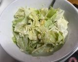 キャベツと卵の温野菜サラダ作り方6写真