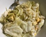 キャベツと卵の温野菜サラダ作り方7写真