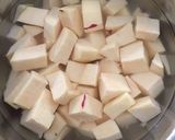 炊飯器で簡単☆さつまいもご飯☆作り方1写真
