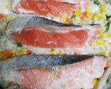 ご飯で簡単♪鮭とシメジの豆乳ドリアもどき作り方7写真