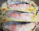 ご飯で簡単♪鮭とシメジの豆乳ドリアもどき作り方10写真
