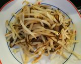 もやしの塩昆布炒め作り方4写真