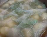 旬★お袋の味【新じゃがとささげの煮物】作り方6写真