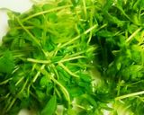 トロッふわっシャキッ！豆苗DEかき玉汁♪作り方1写真