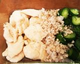 綺麗になれちゃう『鶏笹身と雑穀の酢の物』作り方9写真