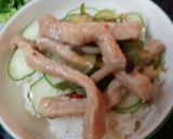 甘辛豚丼定食（血管ダイエット1155）作り方2写真