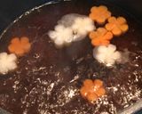 お弁当に♪大根と人参の飾り切り煮作り方3写真
